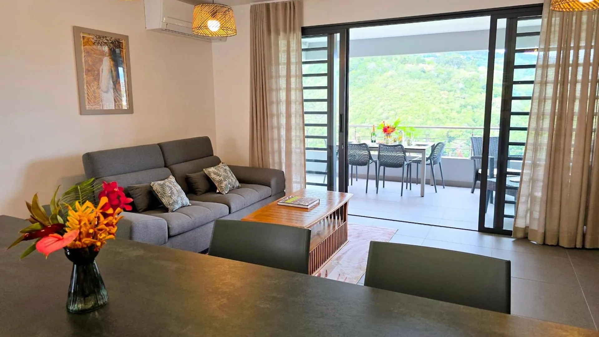 Ateatea Apartment On The Heights Of The Papeete - 2 Bdr - Ac - Wifi -Pool 0*, Papeete (Tahiti) Fransız Polonezyası
