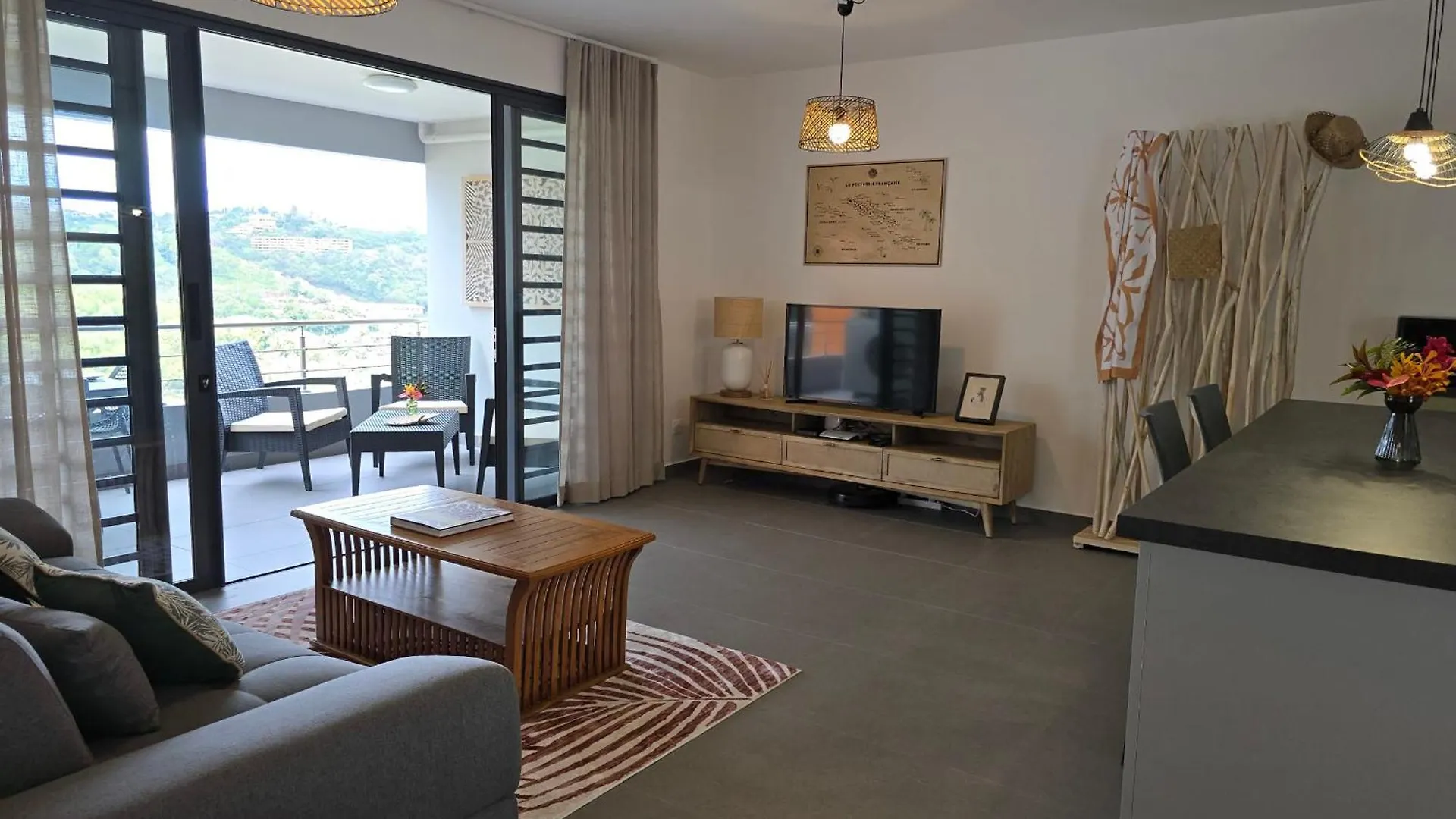 Ateatea Apartment On The Heights Of The Papeete - 2 Bdr - Ac - Wifi -Pool Papeete (Tahiti)